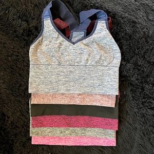 PINK SPORTS BRA Set of 5